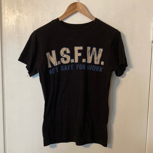 NSFW Unisex T-Shirt - Picture 1 of 3